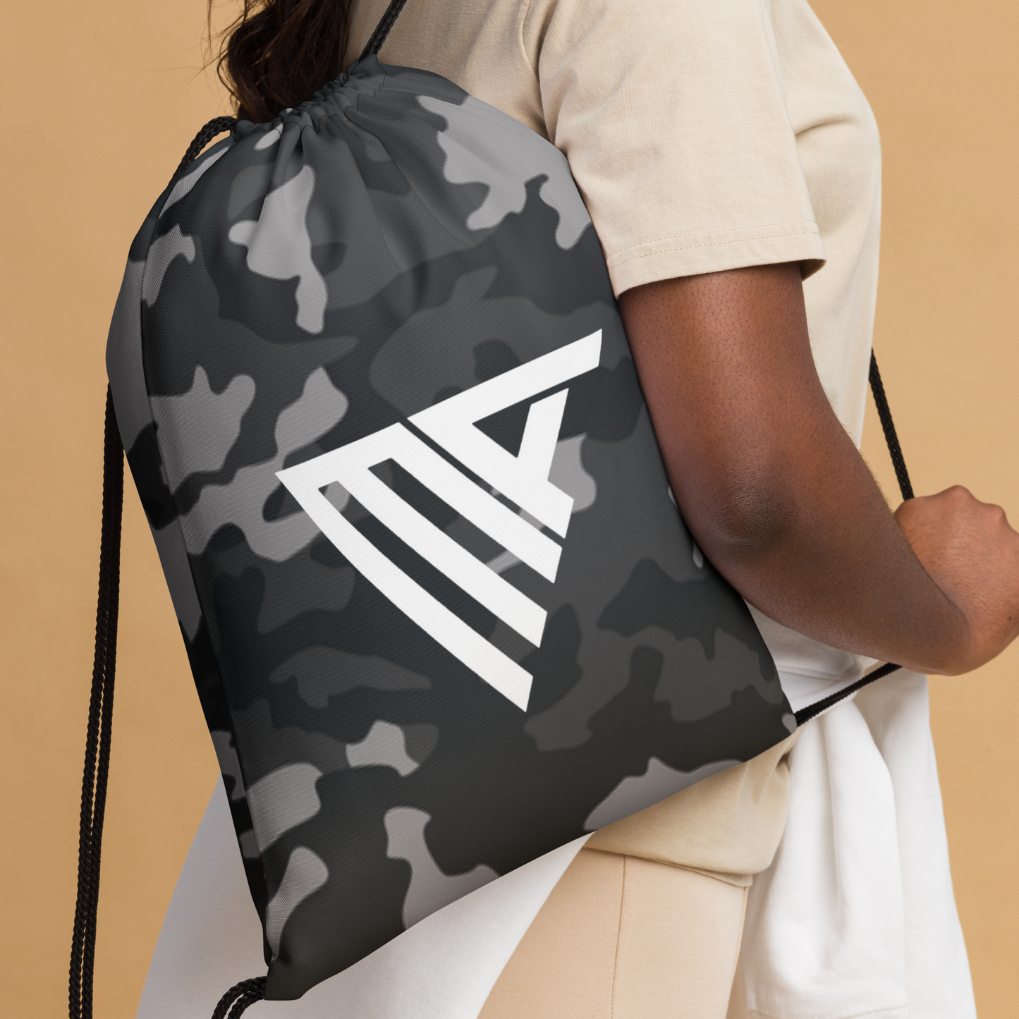 MA Black/Grey Camo Gym Bag