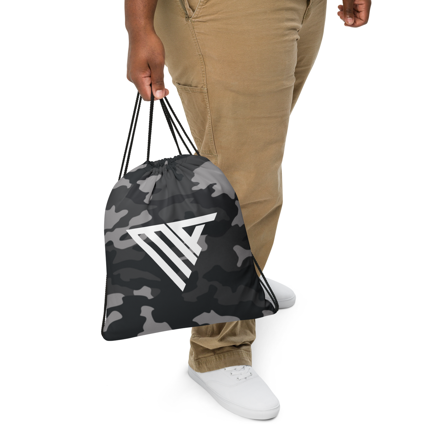 MA Black/Grey Camo Gym Bag