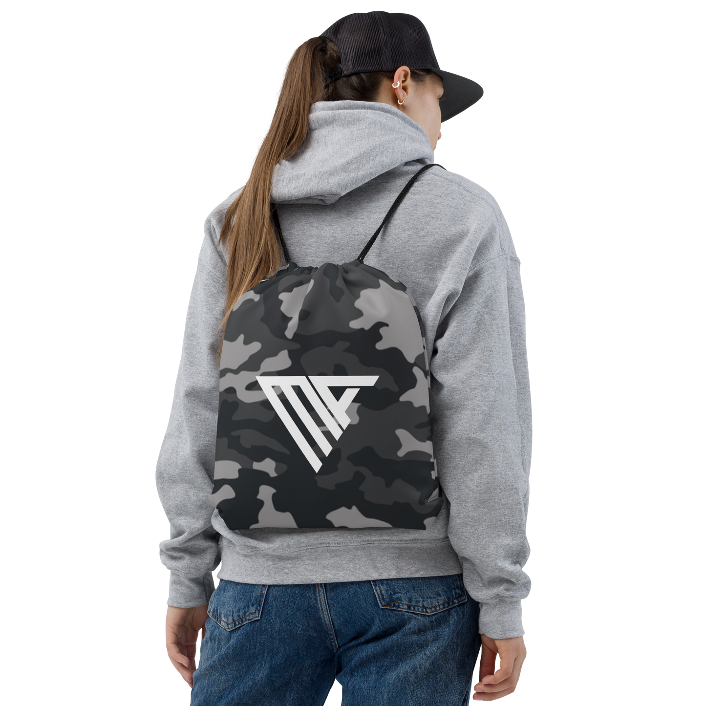 MA Black/Grey Camo Gym Bag