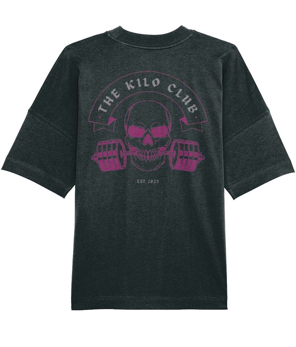 Pink Skull - TKC Oversize Long Sleeve T-Shirt
