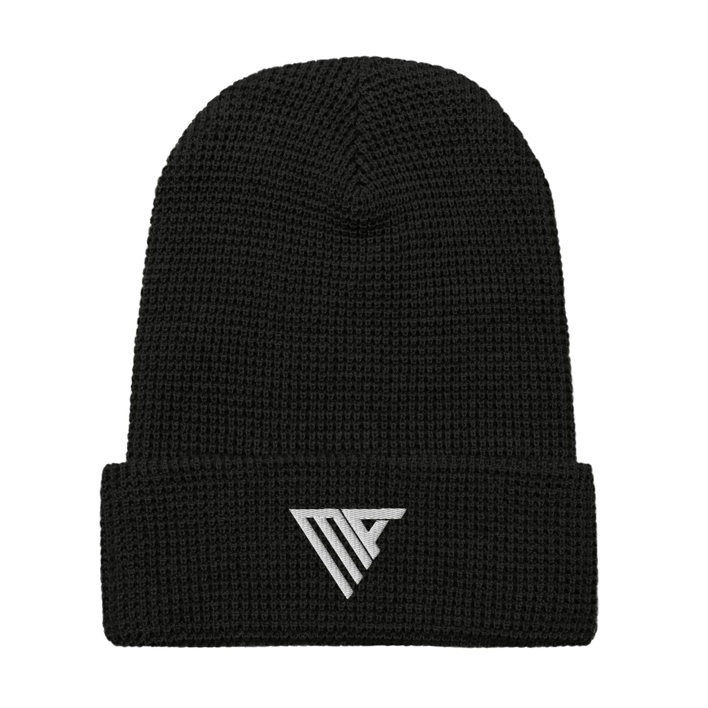 MA Black Waffle beanie