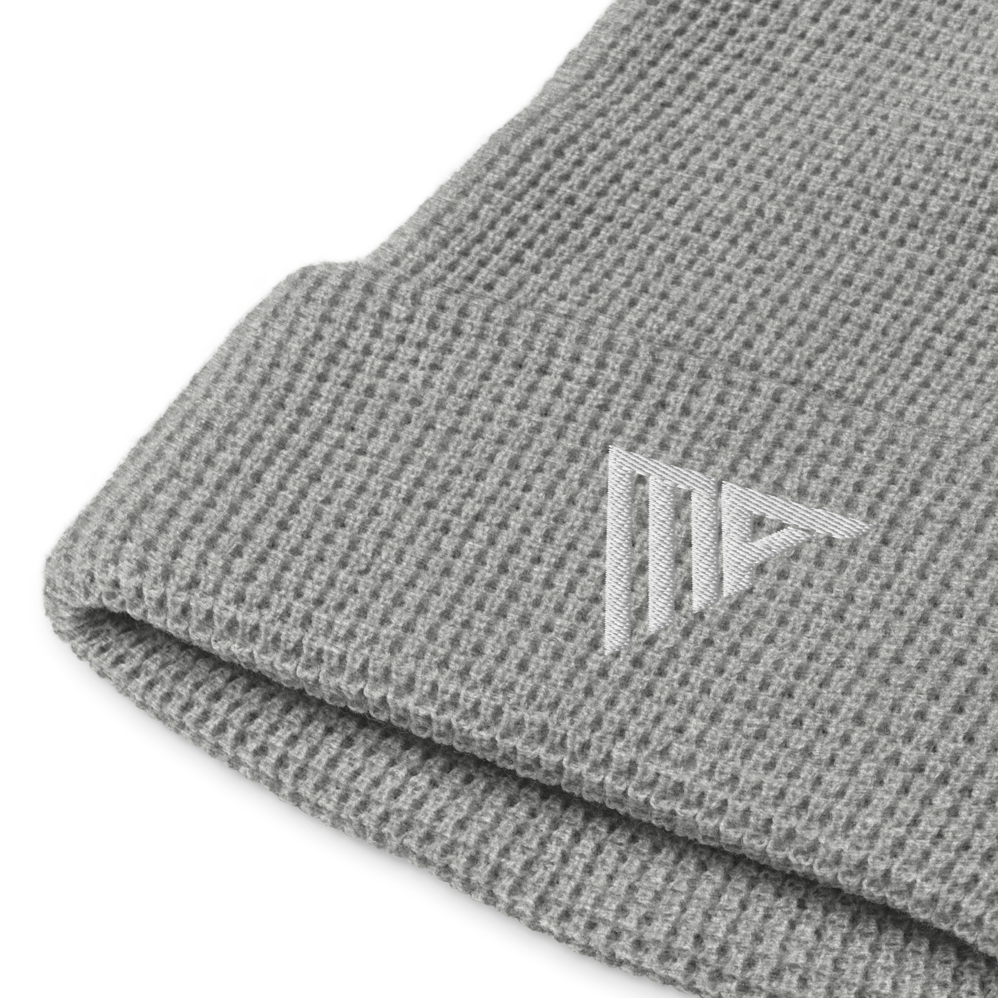 MA Light Grey Waffle beanie