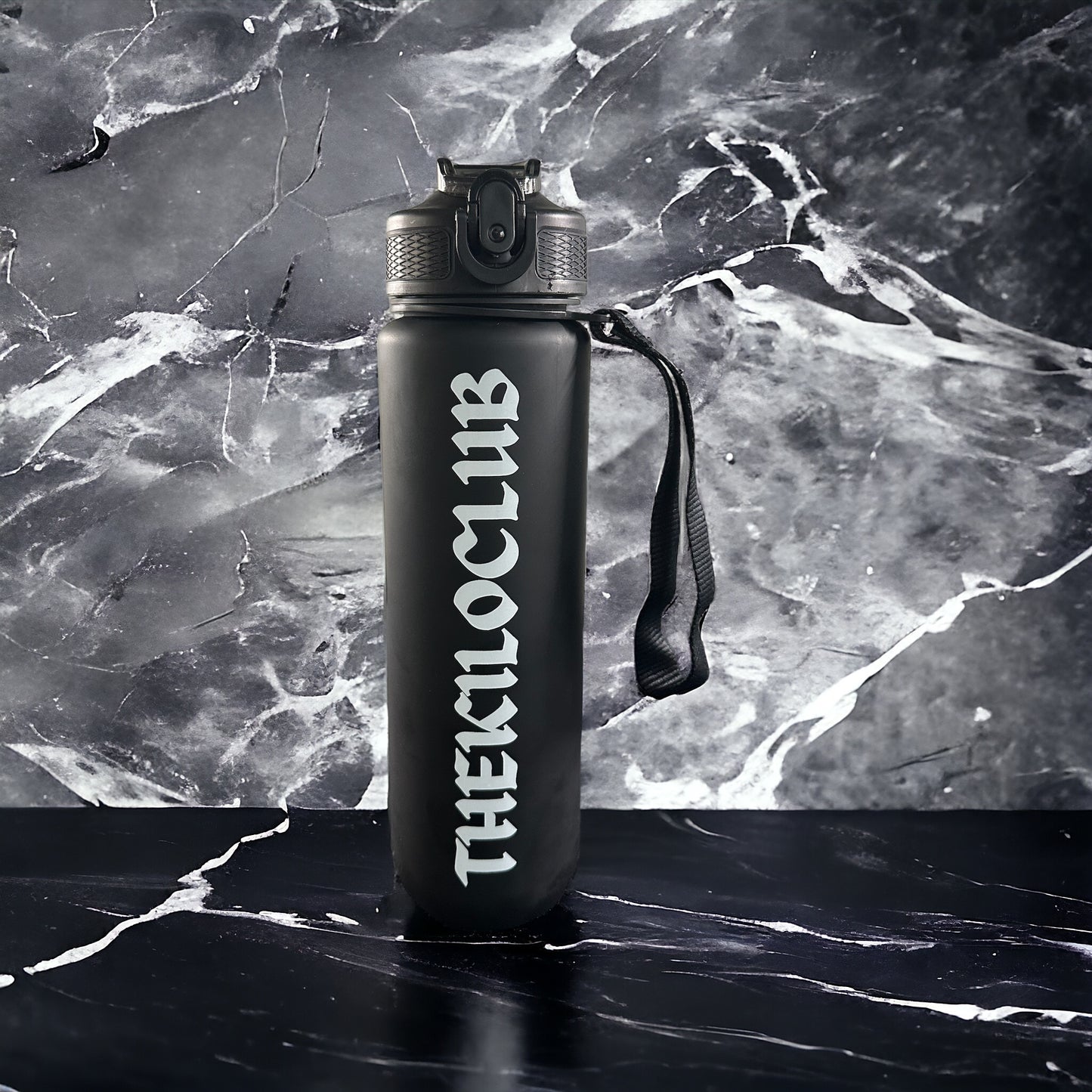 TheKiloClub 1000ML Water Bottle With Straw