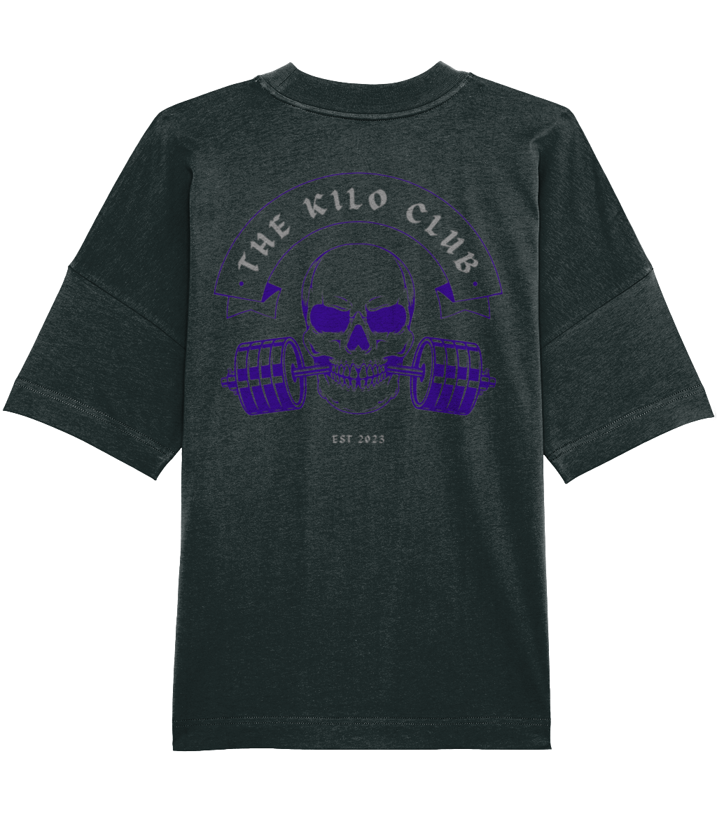 Purple Skull - TKC Oversize Long Sleeve T-Shirt