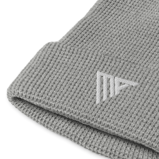 MA Light Grey Waffle beanie